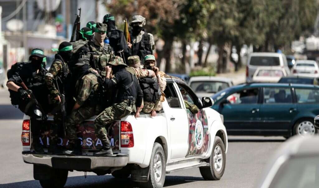 פעילי חמאס ברצועת עזה. | AFP