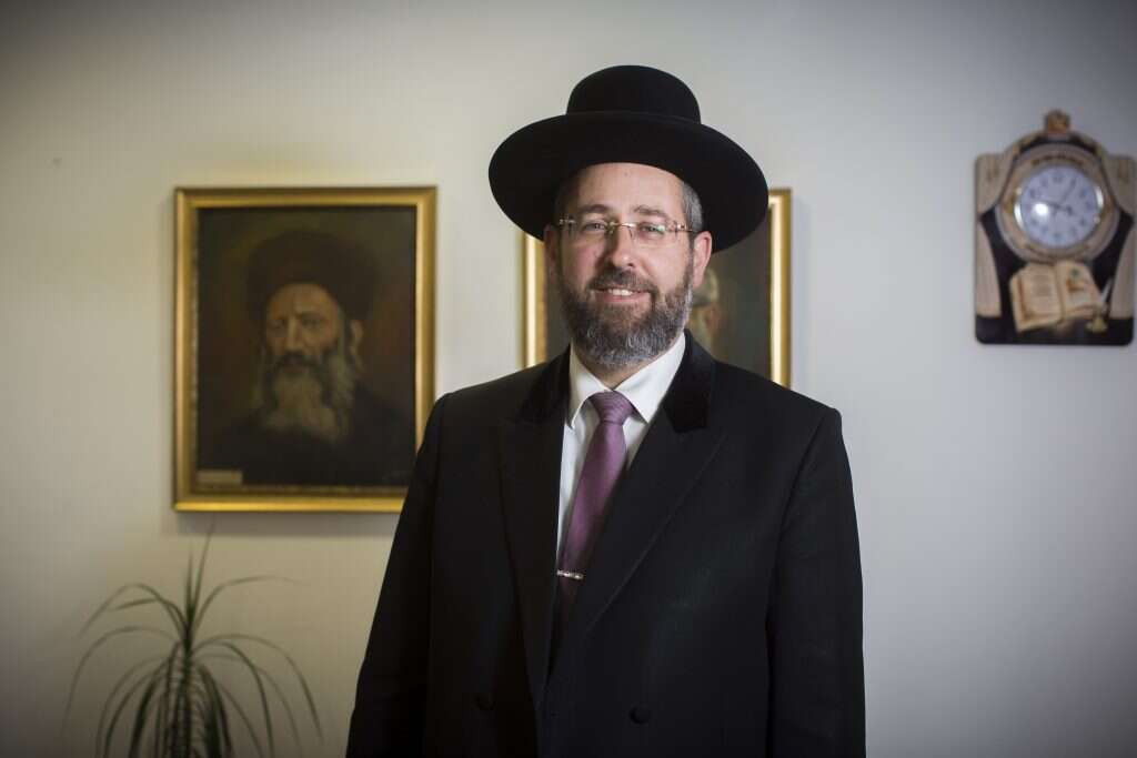הרב דוד לאו. | יונתן זינדל/פלאש90