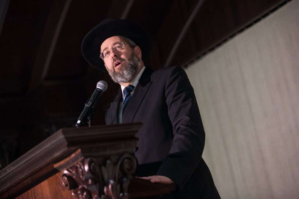 הרב דוד לאו. | יונתן זינדל/פלאש90