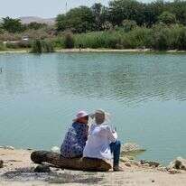 אגם ירוחם. | משה שי, פלאש 90