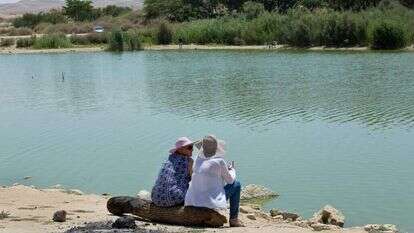 אגם ירוחם. | משה שי, פלאש 90