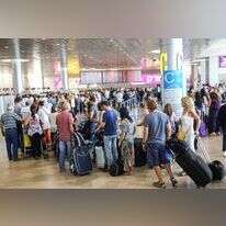 עומס בנתב''ג. | אבישג שאר ישוב