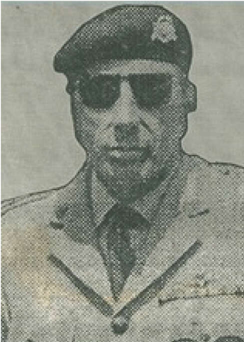 אלוף משנה ברוך (בורקה) בר לב. | מתוך האוסף הפרטי