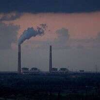 מפעל מזהם. | משה שי, פלאש90