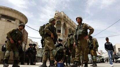 חיילי צה"ל בחברון. | EPA
