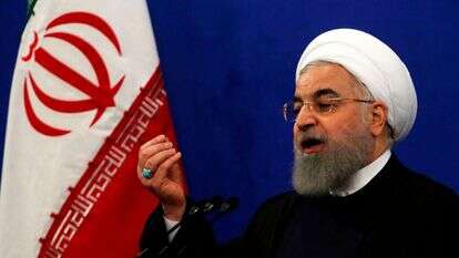 נשיא איראן חסן רוחאני. | AFP