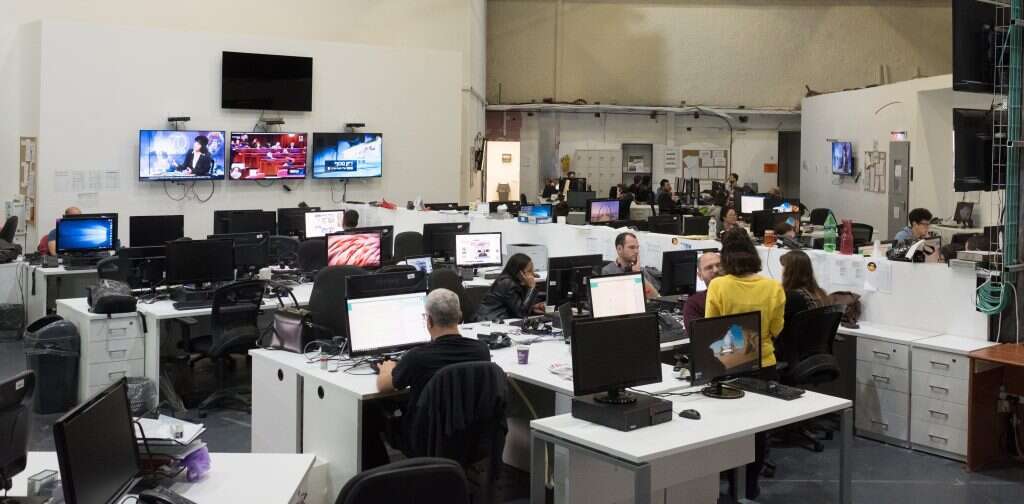 משרדי תאגיד השידור הציבורי. אילוסטרציה. | דן חיימוביץ'