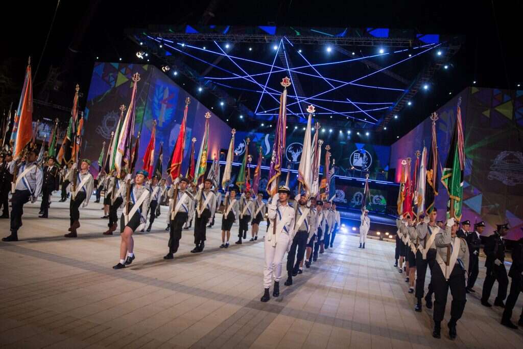 טקס המשואות בהר הרצל. | הדס פרוש/פלאש 90