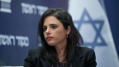 שרת המשפטים איילת שקד. | יונתן זינדל, פלאש90