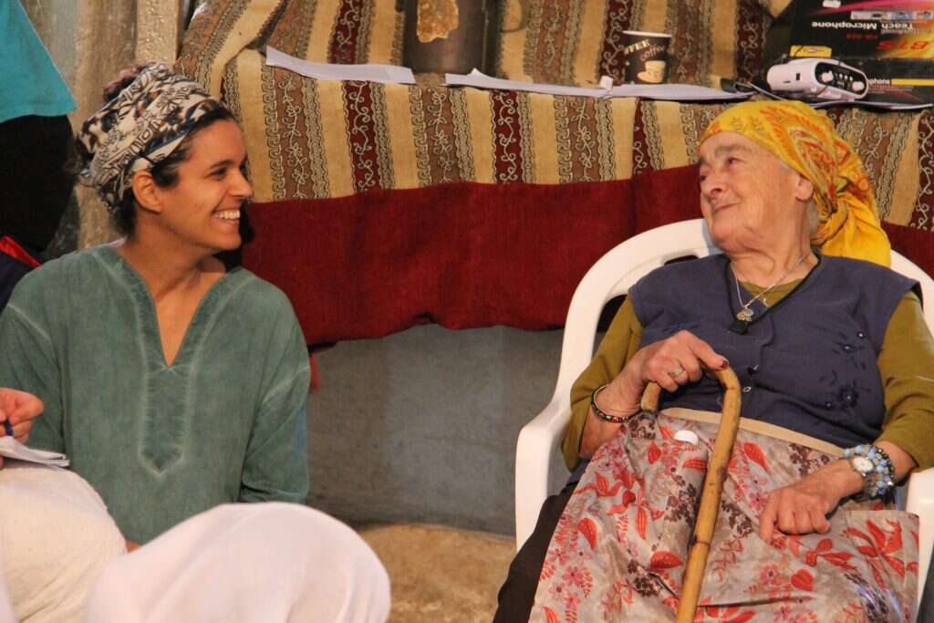 זינאתי ונעמה פלסר, כותבת המאמר. | נאוה מובשוביץ