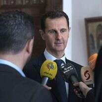 נשיא סוריה בשאר אל-אסד. | AP נשיא סוריה בשאר אל-אסד. | AP