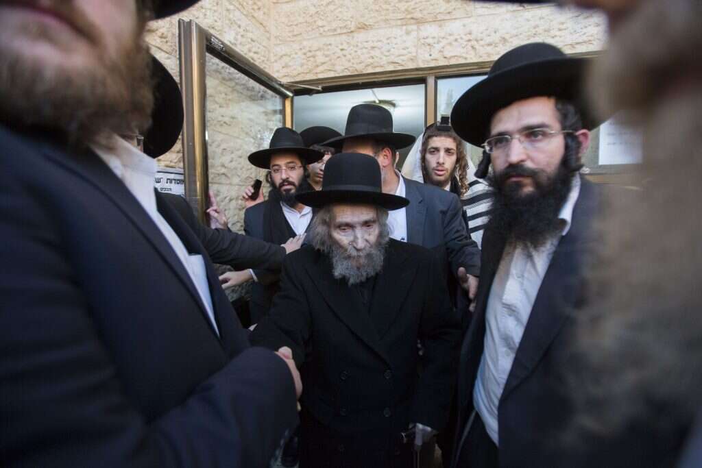 הרב אהרן שטיינמן ז"ל. | יונתן זינדל, פלאש 90