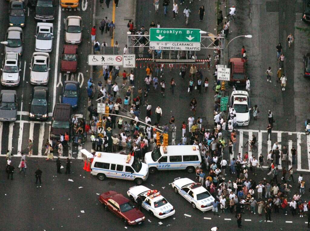 הפסקת החשמל הגדולה בניו יורק, 2003. | רויטרס