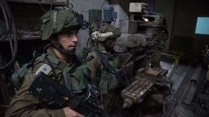 מבצע לתפיסת מחרטות של פלסטינים לייצור נשק ביו"ש. | דובר צה"ל