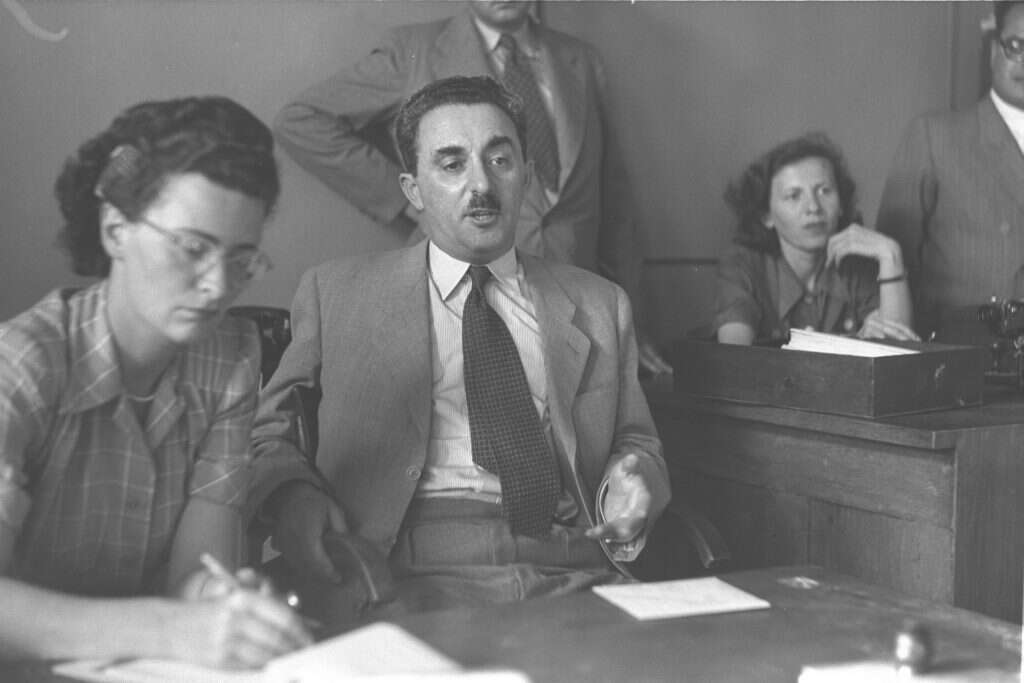 משה שרת. | פרנק שרשל, לע''מ