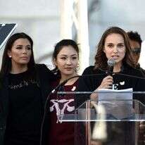 נטלי פורטמן. | Getty Images for The Women's Mar נטלי פורטמן. | Getty Images for The Women's Mar