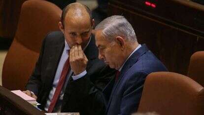 בנימין נתניהו ונפתלי בנט. | אורן בן חקון