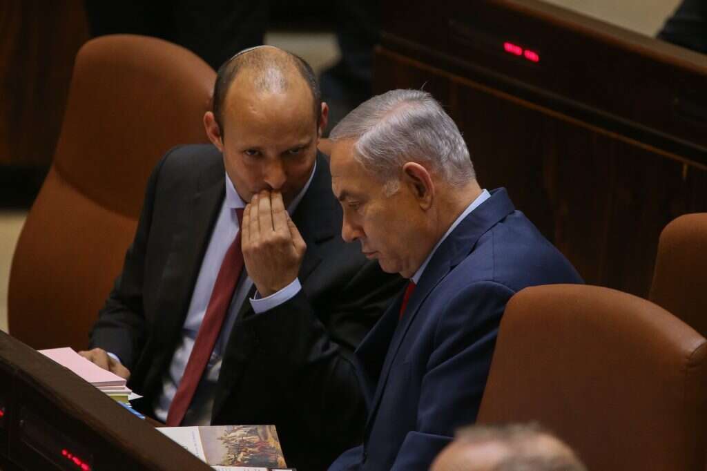בנימין נתניהו ונפתלי בנט. | אורן בן חקון