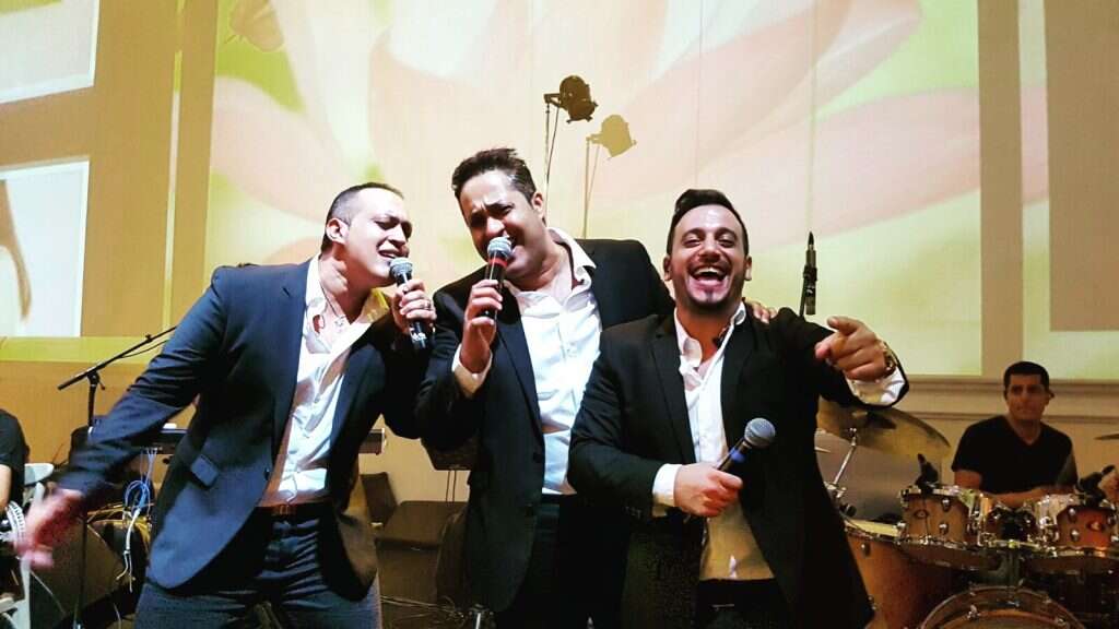 חברי הפרויקט של רביבו. מימין: אלירן, רביב וניר