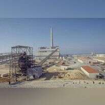 תחנת הכוח רוטנברג באשקלון. | לע''מ