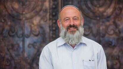 הרב אלישיב קנוהל. | יונתן זינדל, פלאש 90