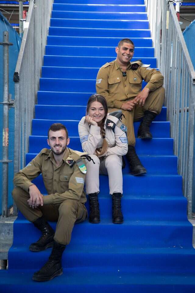 עמית מסס, אנסטסיה גרוסמן עומר קייזרמן, מצטייני הנשיא. | הדס פרוש, פלאש 90