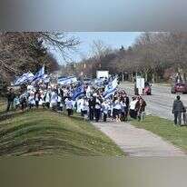 מצעד יום העצמאות במישיגן. | בני עקיבא העולמית