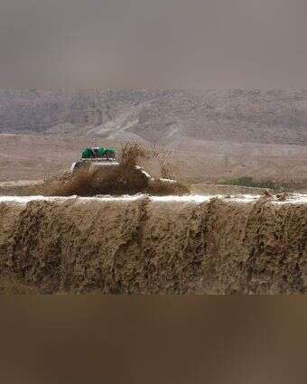 שיטפונות במדבר יהודה . | AFP שיטפונות במדבר יהודה . | AFP