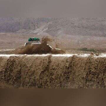 שיטפונות במדבר יהודה. ארכיון | AFP