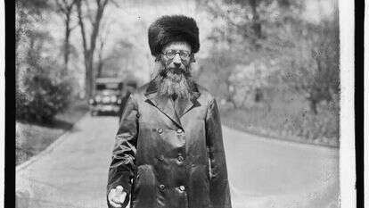הרב אברהם יצחק הכהן קוק. | ספריית הקונגרס האמריקאי