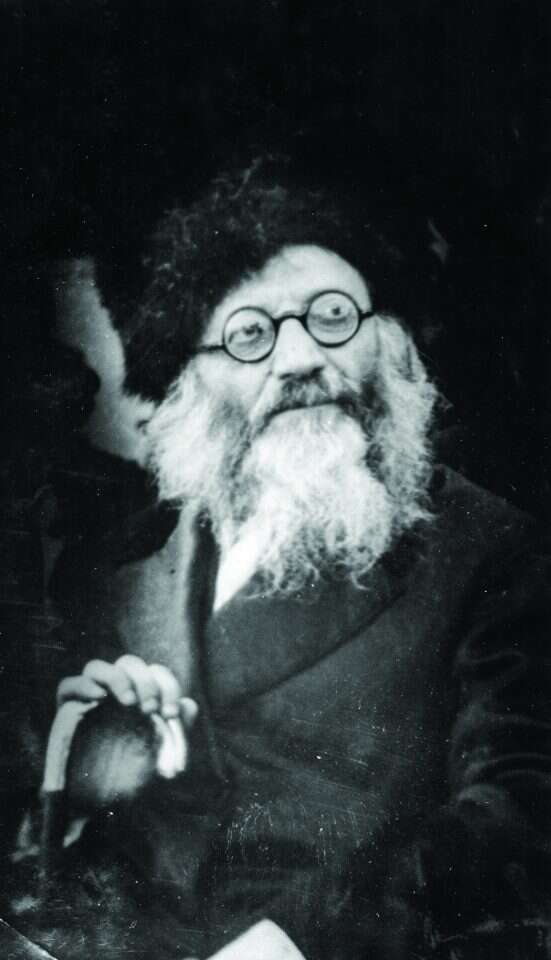 הרב אברהם יצחק הכהן קוק. | ארכיון הצילומים של קק''ל