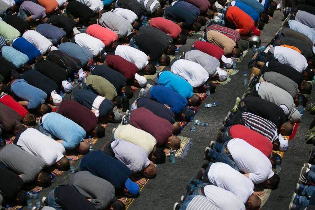 פלסטינים בעיר העתיקה בירושלים. | ארכיון: מרים אלסטר, פלאש90