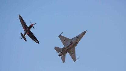 מטוס F-16 של חיל האוויר. | מרים אלסטר, פלאש90 מטוס F-16 של חיל האוויר. | מרים אלסטר, פלאש90