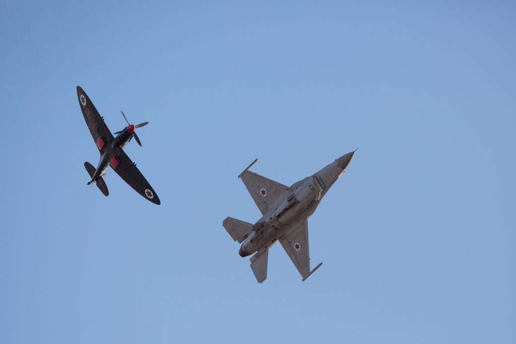 מטוס F-16 של חיל האוויר. | מרים אלסטר, פלאש90