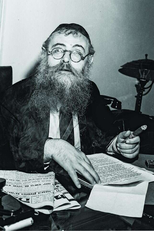 הרב מאיר הכהן לוין. | יעקב סער, לע''מ