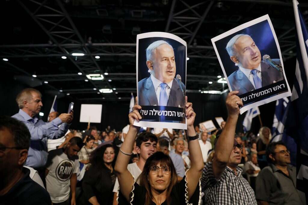 כנס של הליכוד. | אביר סולטן, AFP