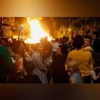 חגיגות ל''ג בעומר, תשע"ח. | AFP