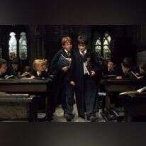 מסך מתוך הארי פוטר ואבן החכמים