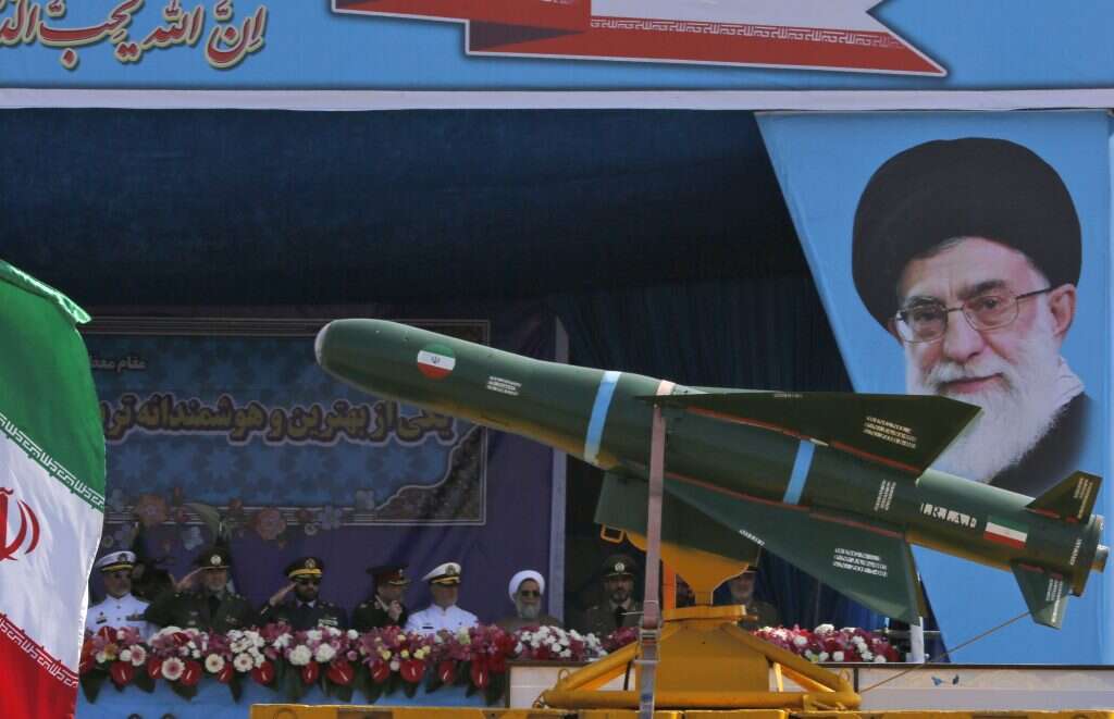 מצעד צבאי בטהרן. | AFP מצעד צבאי בטהרן. | AFP