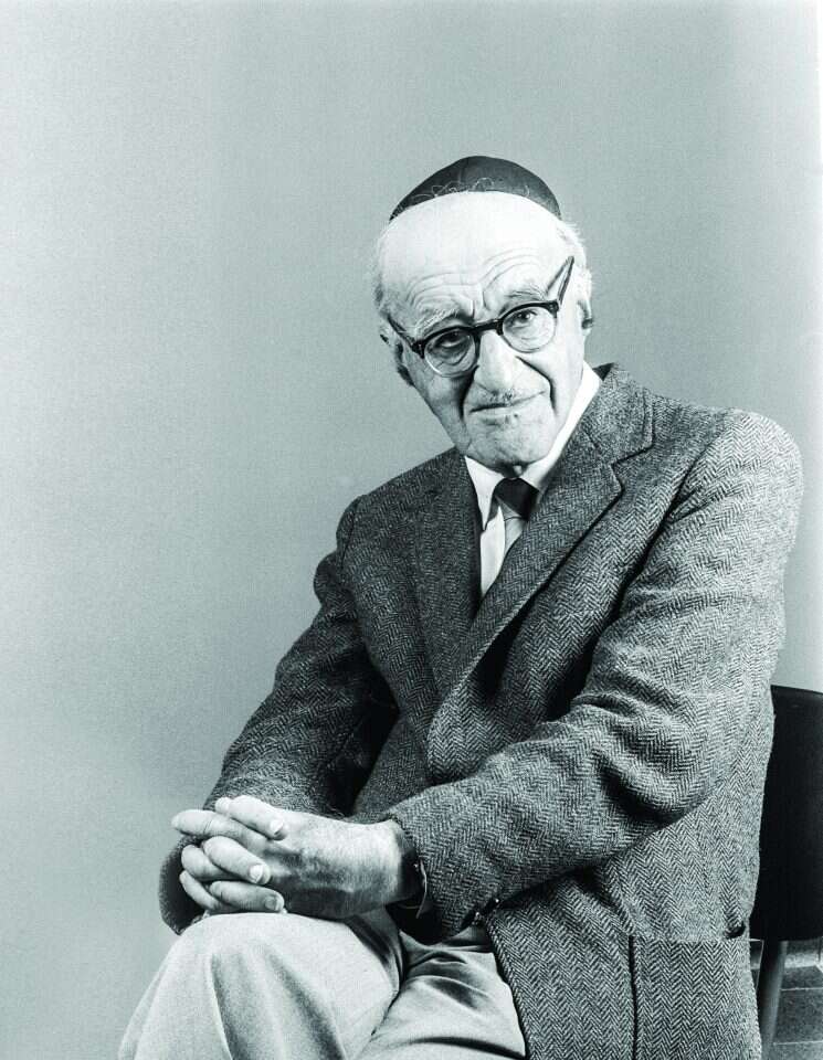 פרופ' ישעיהו ליבוביץ'. | יעקב סער, לע''מ