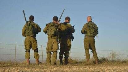 לוחמי צה''ל בגבול סוריה. | דובר צה''ל