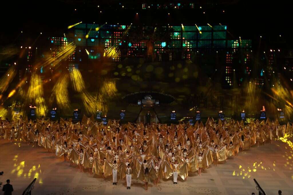 טקס הדלקת המשואות. | מרים צחי