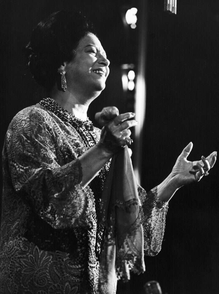 אום כולתום. | AP