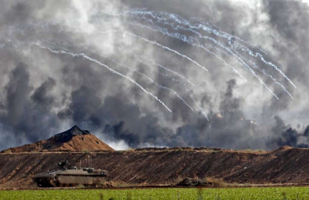 האירועים בגבול רצועת עזה. | AFP