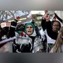 הפגנות נגד ישראל בדרום אפריקה. | AFP