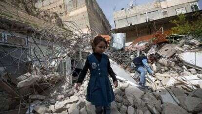 מבנה הרוס במזרח ירושלים. אילוסטרציה. | EPA