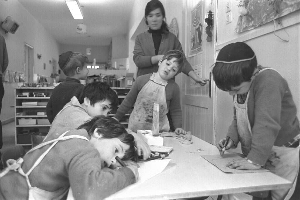 קיבוץ חפץ חיים בעבר. | משה מילנר, לע"מ