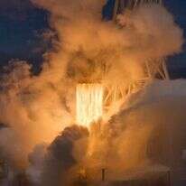 חללית המחקר SPACEX שוגרה מבסיס חיל האוויר האמריקני "ונדנברג" בקליפורניה בשיתוף פעולה בין נאס"א למרכז המחקר הגרמני, במטרה לחקור את שינויי האקלים בעולם. | AFP