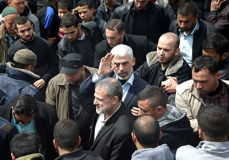 יחיא סינואר בעזה | AFP