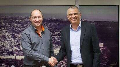 משה כחלון ואבי ניסנקורן. | פלאש 90